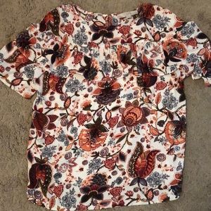 LOFT ruffle top
